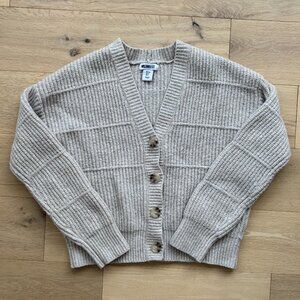 William Rast - Chunky V-Neck Button Down Women's Cardigan